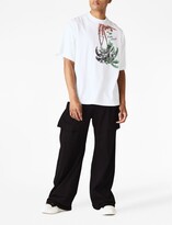 Thumbnail for your product : Palm Angels Upside Down Palm-print T-shirt