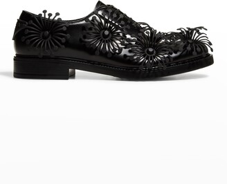 prada flower shoes