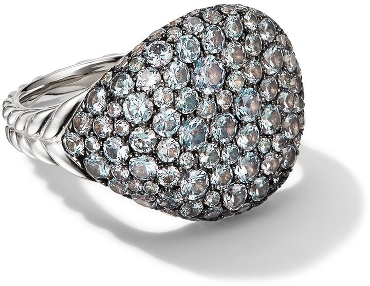 Sterling Silver David Yurman Pinky Ring Replica David Yurman