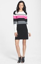 Thumbnail for your product : Eliza J Stripe Sweater Dress