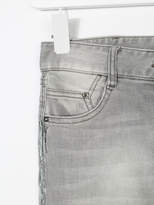 Thumbnail for your product : Karl Lagerfeld Paris metallic stripe jeans