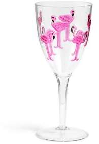Marks and Spencer Flamingo Picnic Wine Glass