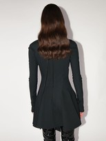 Thumbnail for your product : Thierry Mugler Flared Viscose Blend Mini Dress