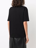 Thumbnail for your product : Lanvin stitched-logo crewneck T-shirt