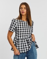 Thumbnail for your product : Atmos & Here Ria Gingham Top