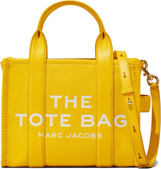 MARC JACOBS THE TOTE BAG イエロー ショルダー付き MARC JACOBS THE TOTE BAG イエロー ショルダー付き マーク