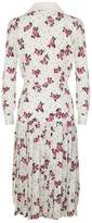 Thumbnail for your product : DAY Birger et Mikkelsen Alessandra Rich Roses Shawl Collar Pleated Dress