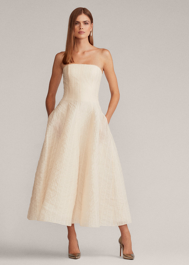lauren ralph lauren white dress