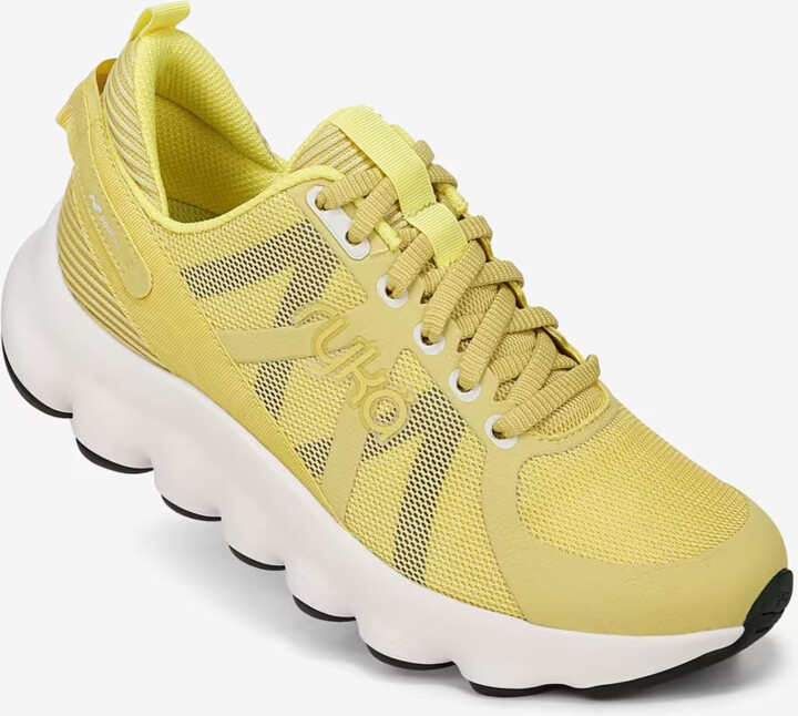 Women's Ryka Podflow J3110F1700 Sneakers Verdant Yellow Walking Shoes DWA1600