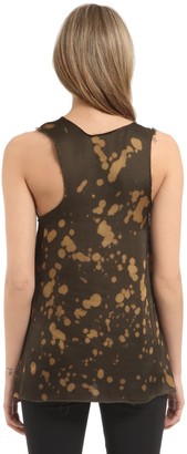 Damir Doma Bleached Washed Satin Tank Top