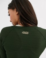 Thumbnail for your product : ASOS 4505 4505 long sleeve in honeycomb texture