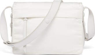 Black Small Padded Re-nylon Shoulder Bag