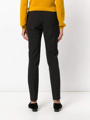 Blugirl frilled detail slim-fit trousers