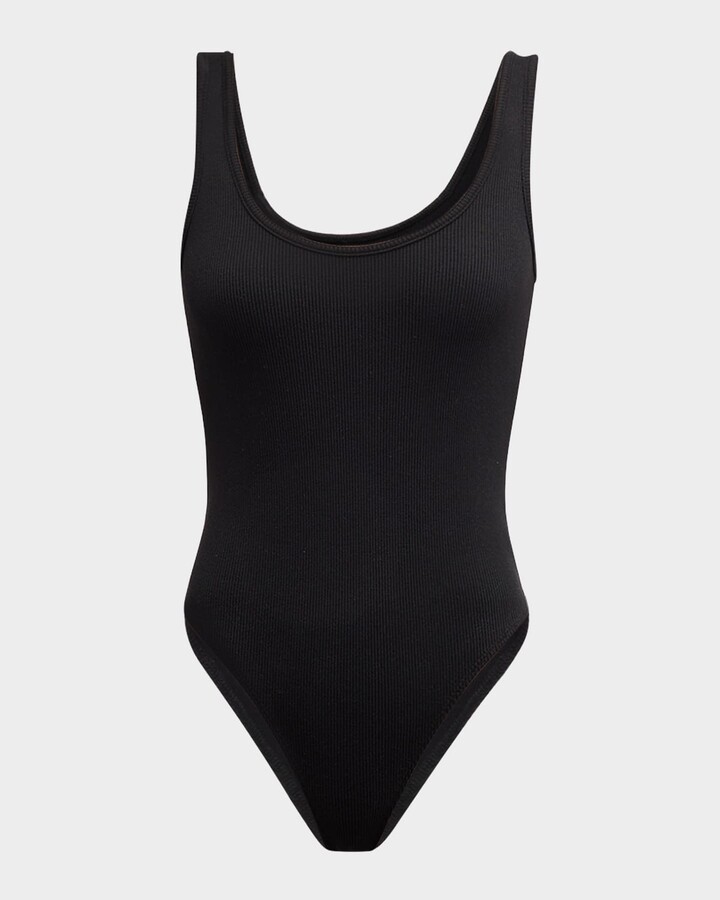 L'Agence Nica Scoop-Neck Tank Bodysuit