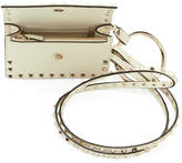 Thumbnail for your product : Valentino Off-White Garavani Small Rockstud Flap Bag