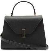 Thumbnail for your product : Valextra Iside Medium Grained-leather Bag - Black