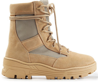 Yeezy Suede Combat Boots