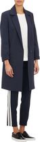 Thumbnail for your product : Vince Pique Trench Coat-Blue