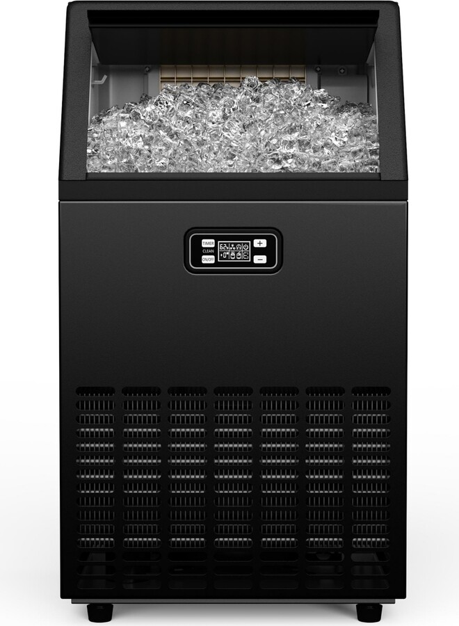 Euhomy Ice Storage 150-lb Ice Per day Freestanding Cubed Ice Maker