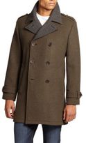 Thumbnail for your product : Cole Haan Wool Double-Breasted Coat