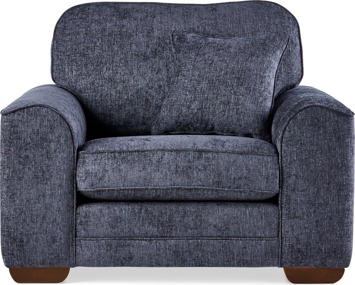 Dunelm Morello Armchair Navy Blue ShopStyle