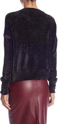 Romeo & Juliet Couture Dropped Shoulder Knit Sweater