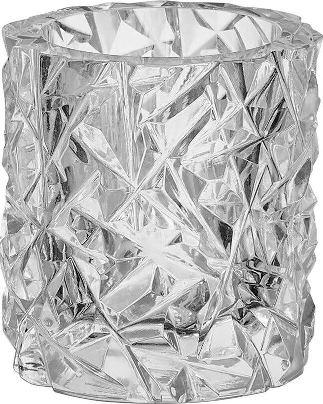Lena Bergström Orrefors Carat Candle Holder Clear Small