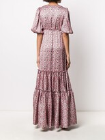 Thumbnail for your product : Wandering Floral-Print Tiered Maxi Dress