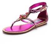 Thumbnail for your product : Ivy Kirzhner Babel Embellished Sandals