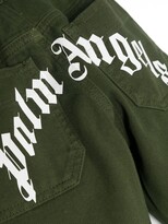 Thumbnail for your product : Palm Angels Kids Logo-Print Cargo Trousers