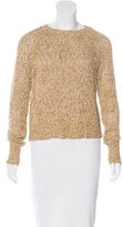 Thumbnail for your product : A.L.C. Metallic Open Knit Sweater
