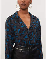 Thumbnail for your product : Zadig & Voltaire Ladies Anthracite Black Tradis Woven Shirt