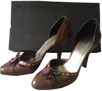 Barbara Bui Brown Leather Heels