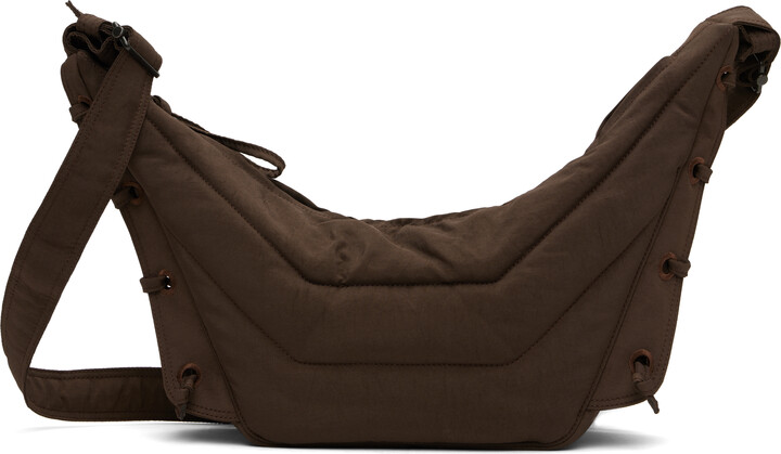 LEMAIRE Brown Small Soft Game Bag