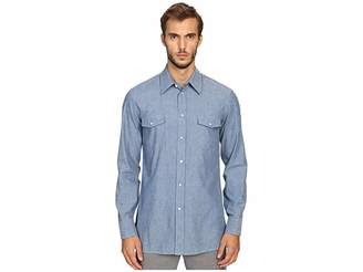 Marc Jacobs Slim Fit Chambray Button Up Men's Clothing