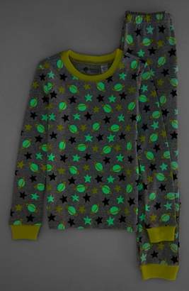 Tucker + Tate Glow In The Dark Two-Piece Fitted Pajamas