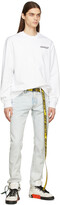 Thumbnail for your product : Off-White Yellow & Black Mini Tape Industrial Belt