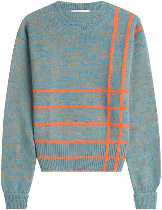 Marco De Vincenzo Knit Pullover with Wool, Angora and Mohair