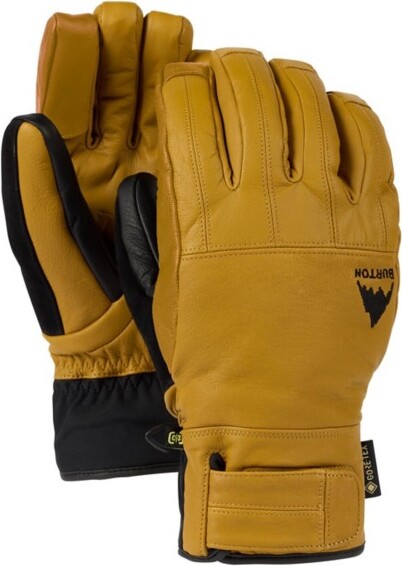 Men's Burton Gondy Leather Gloves Medium Raw Hide