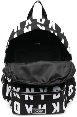DKNY Logo-Print Backpack