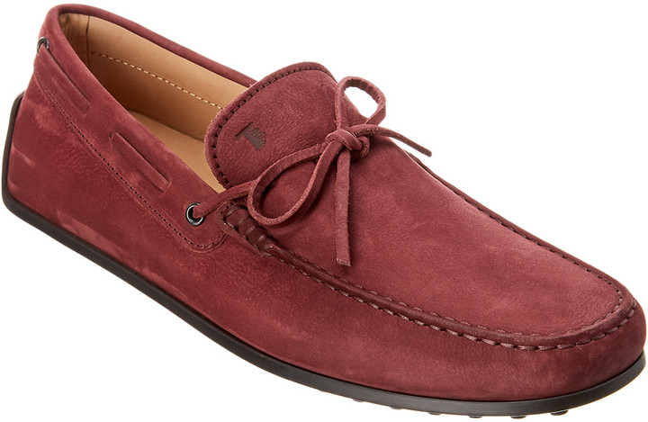 red moccasins mens