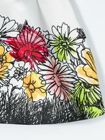 Thumbnail for your product : Moschino Kids floral print skirt