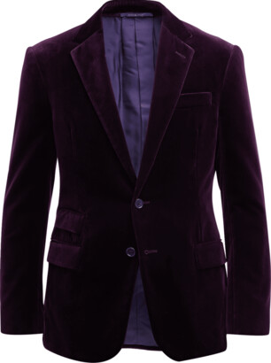 Ralph Lauren Purple Label Men's Kent Single-Breasted Velvet Dinner Jacket
