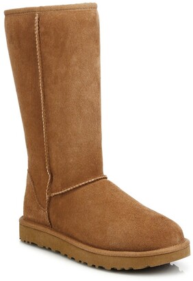 UGG Classic Tall II Shearling-Lined Suede Boots