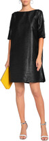 Thumbnail for your product : Marni Metallic Wool-blend Crepe Mini Dress