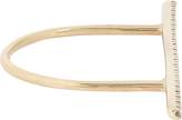 Thumbnail for your product : Hirotaka Women's Diamond & Gold Long Bar U-Ring