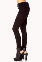 Thumbnail for your product : Forever 21 Everyday Twill Skinny Pants