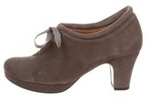 Thumbnail for your product : Chie Mihara Suede Lace-Up Booties