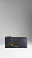 Thumbnail for your product : Burberry Motif Travel Wallet