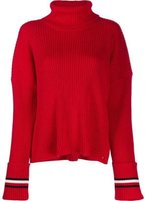 tommy hilfiger knitted jumper womens